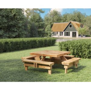 Picknicktafel vierkant
