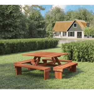 Picknicktafel vierkant