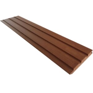 Ayous geschaafd triple profiel 2 x 14 x 305 cm, thermisch gemodificeerd