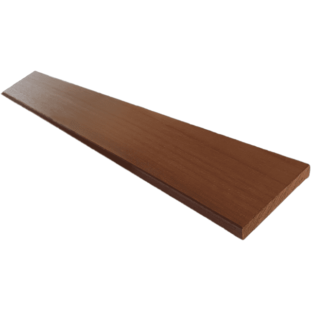 Ayous geschaafde plank 1,8 x 13,5 x 245 cm, thermisch gemodificeerd