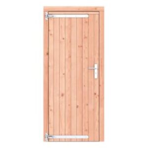 Douglas enkele deur 90 x 201 cm, Linksdraaiend