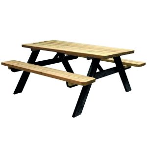 Picknicktafel easy, zwart
