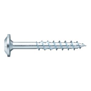Tellerkopschroef met deeldraad 6X100 | 100 st